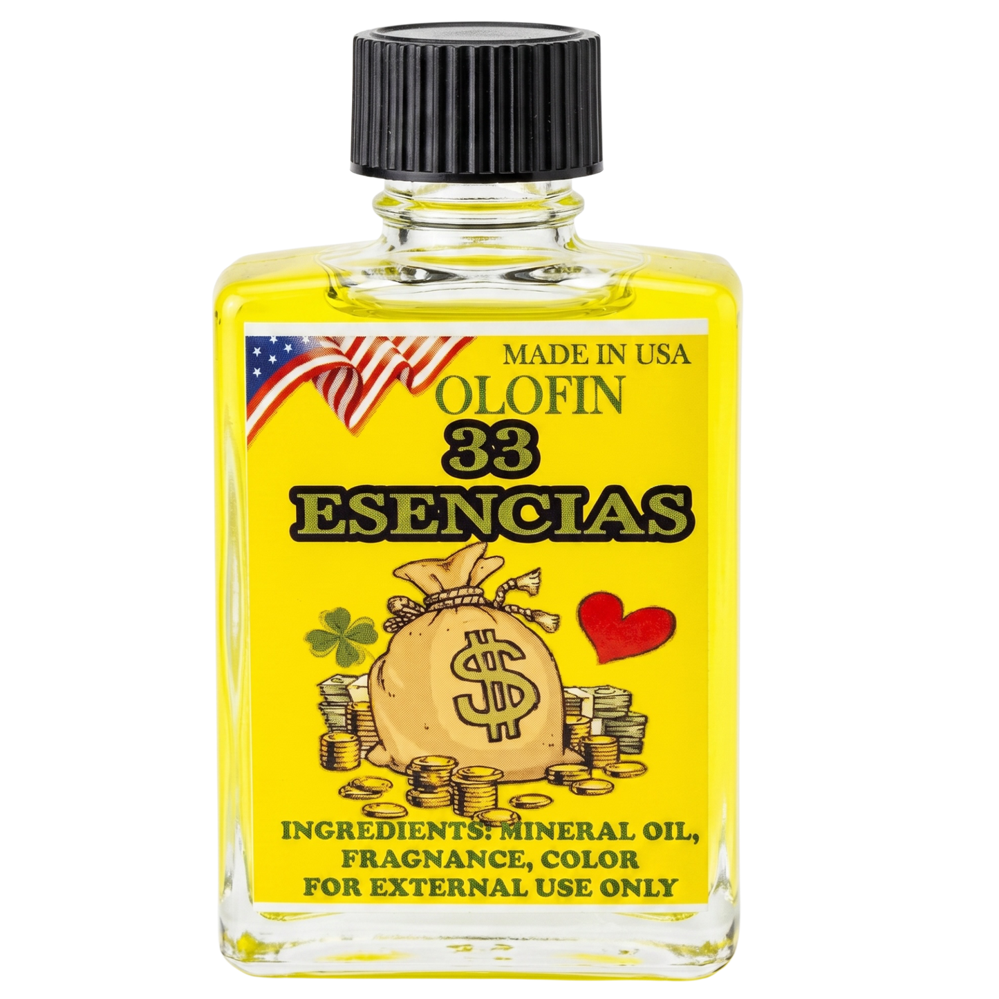 33 Esencias Aceite Esoteric Fragrance Oil 1/2oz-1oz Square Bottle