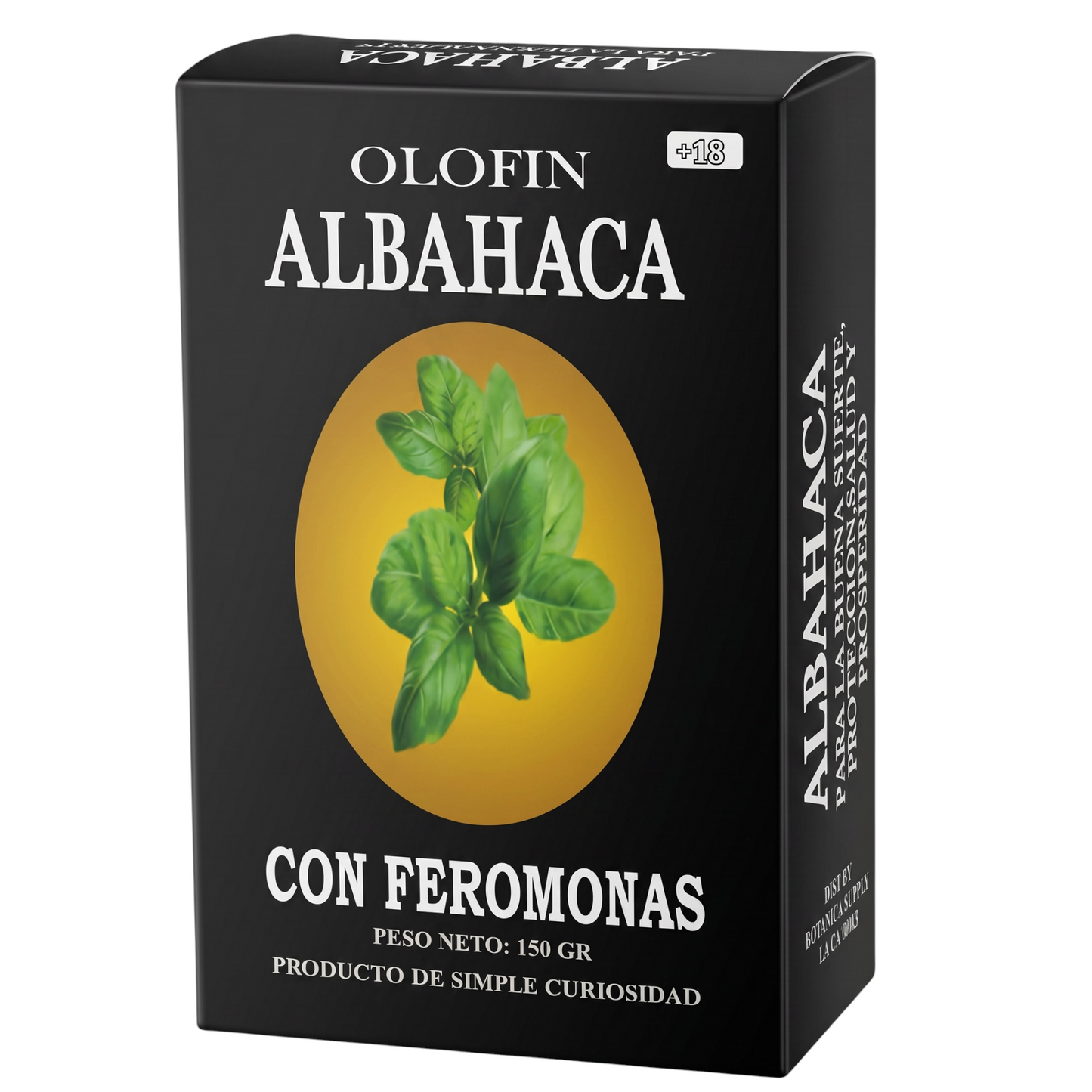Albahaca Perfumed Artisanal Soap 150G With Phermones Esoteric