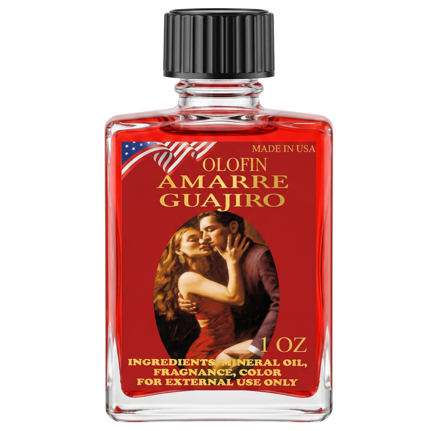 Amarre Guajiro Aceite Esoteric Fragrance Oil 1/2oz-1oz Square Bottle