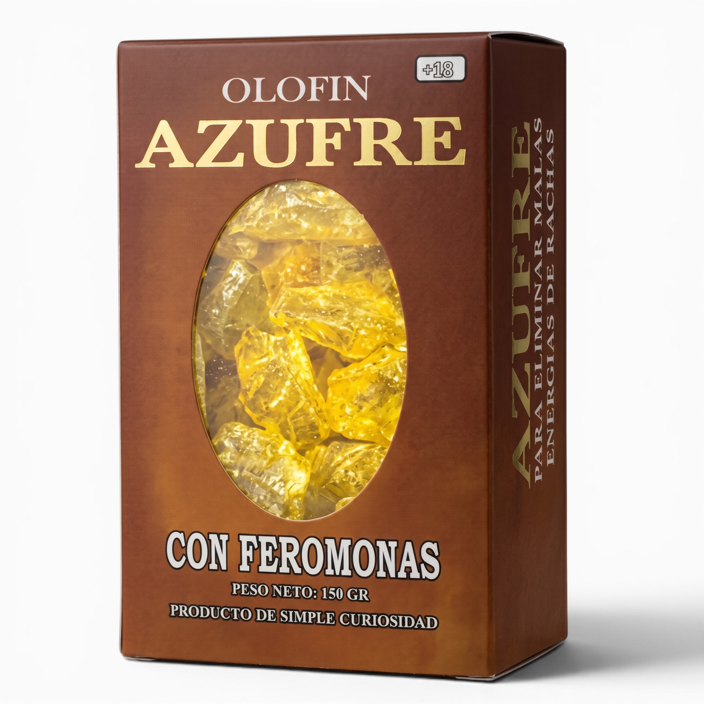 Azufre Perfumed Artisanal Soap 150G With Phermones Esoteric