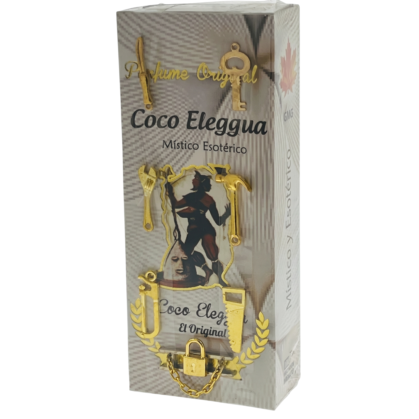 Coco Elegua Esoteric Perfume with Collectible Protective Amulet Medallion
