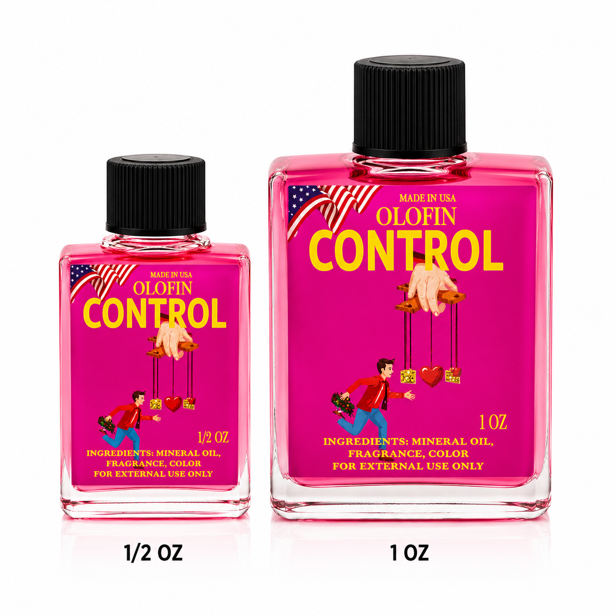 Control Aceite Esoteric Fragrance Oil 1/2oz-1oz Square Bottle