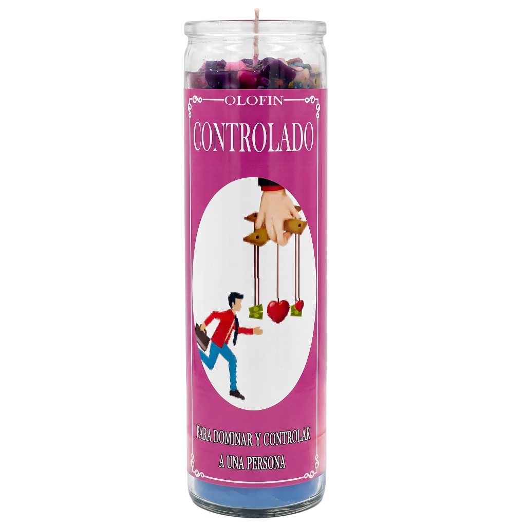 Controlado Prepared Ritual Candle Perfumed