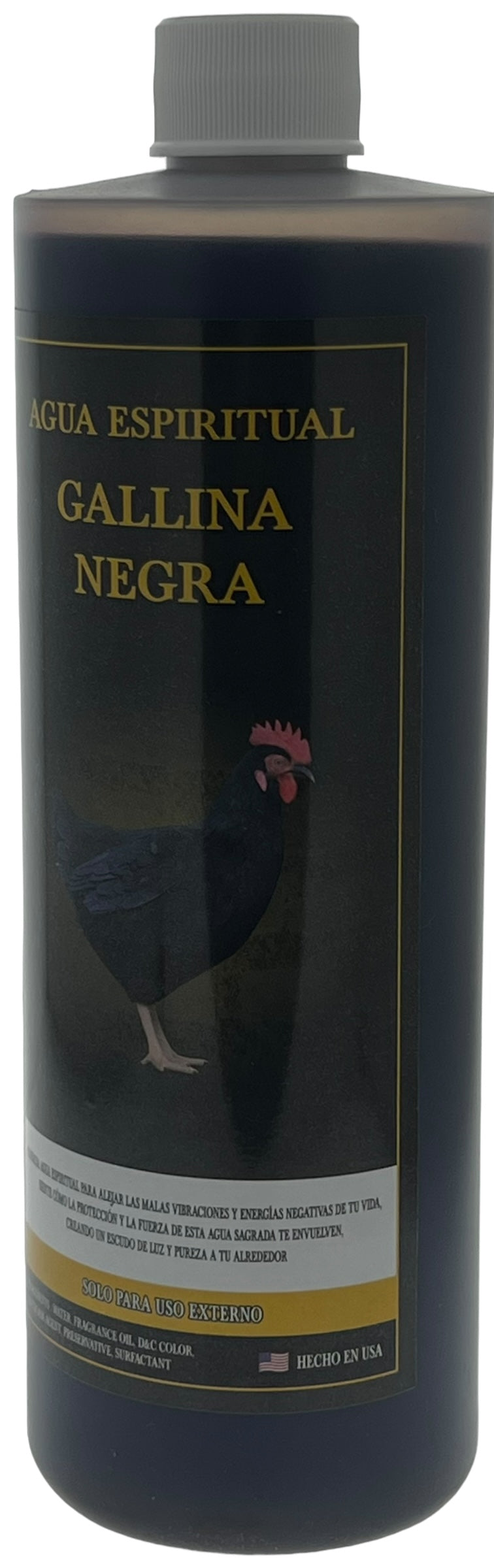 Gallina Negra Agua 16oz