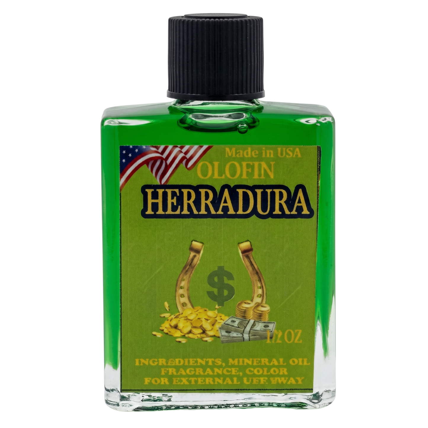 Herradura Aceite Esoteric Fragrance Oil 1/2oz-1oz Square Bottle