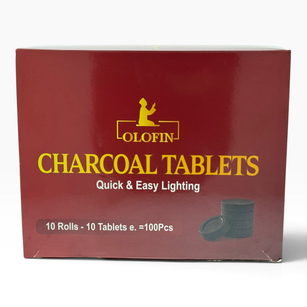 Charcoal Espiritual 40MM – Olofin Quick & Easy Lighting Charcoal Tablets
