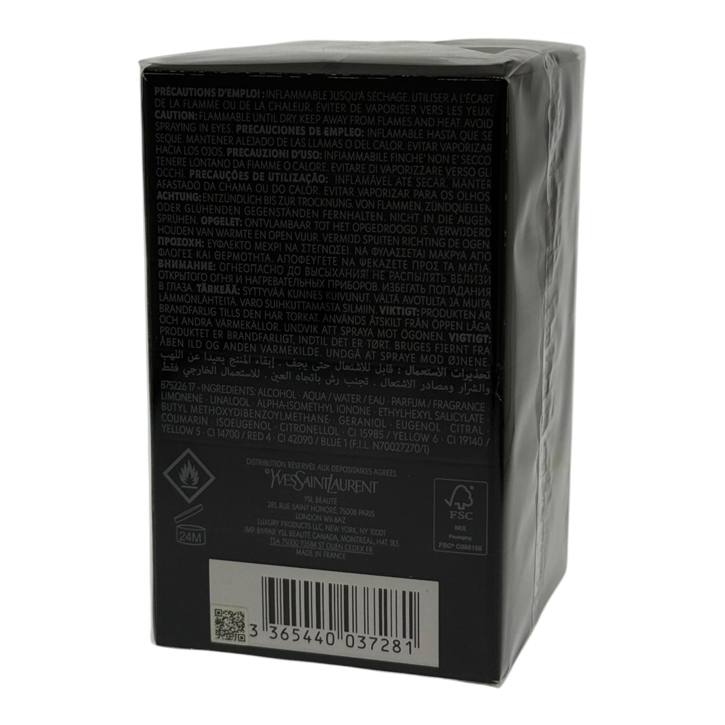 YSL M7 (M) 2.7oz EDT Spray 80ml