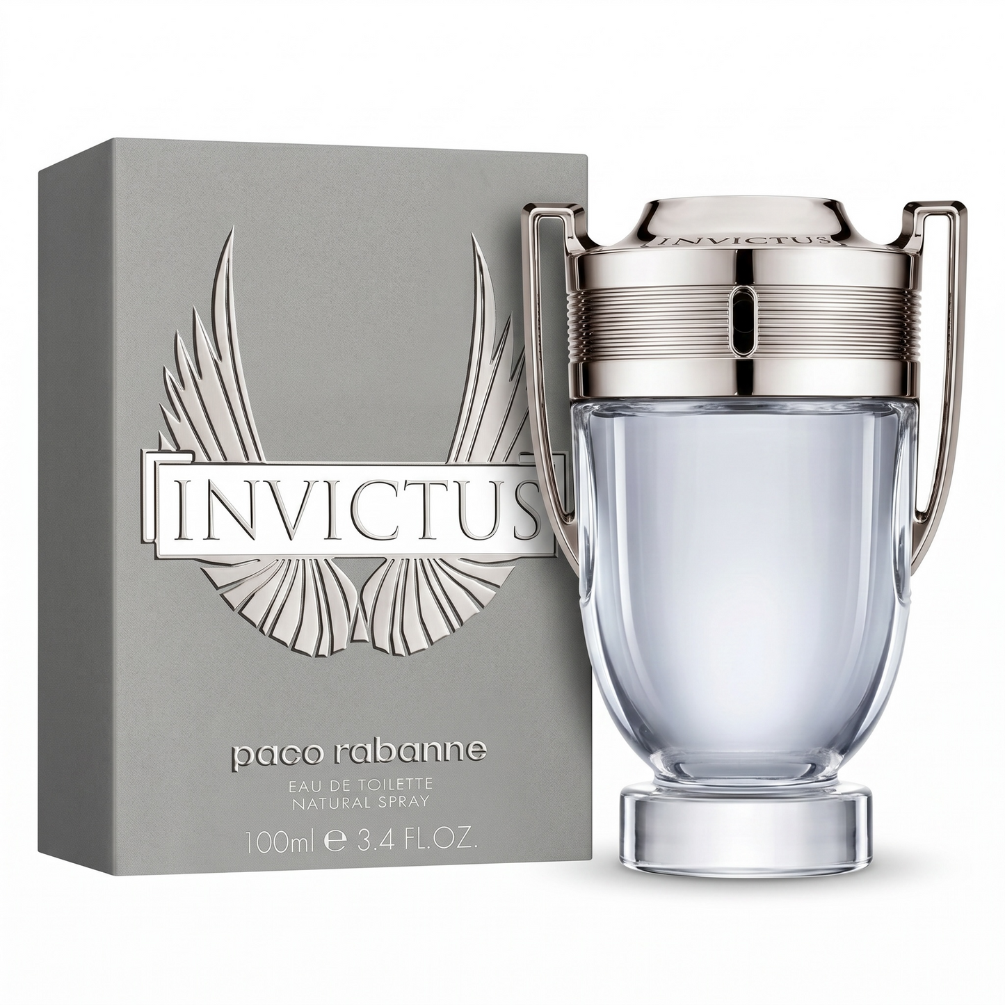 Paco Rabanne Invictus (M) 3.4oz EDT Spray 100ml