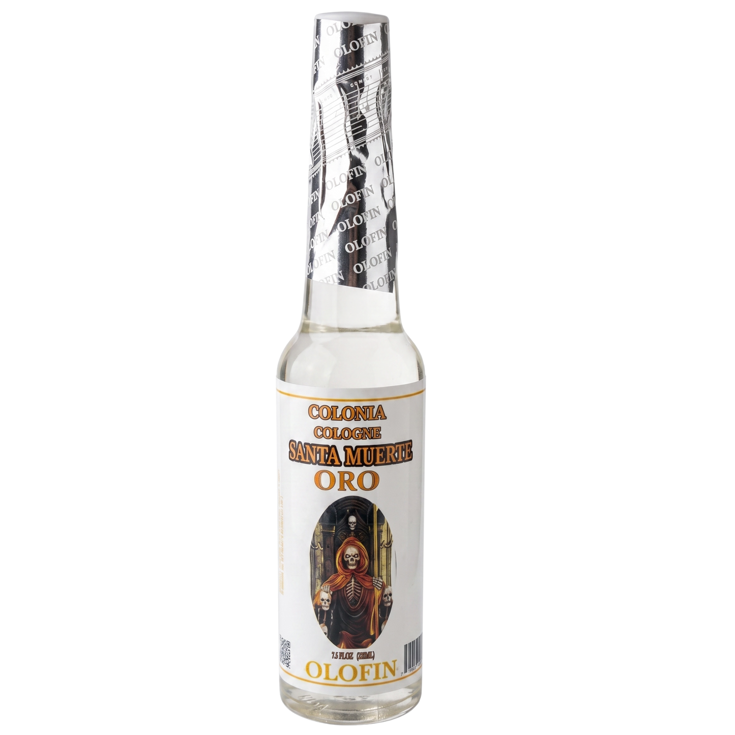 OLOFIN Santa Muerte Oro Spiritual Cologne 7.5 fl oz (221mL) Cleaning Water