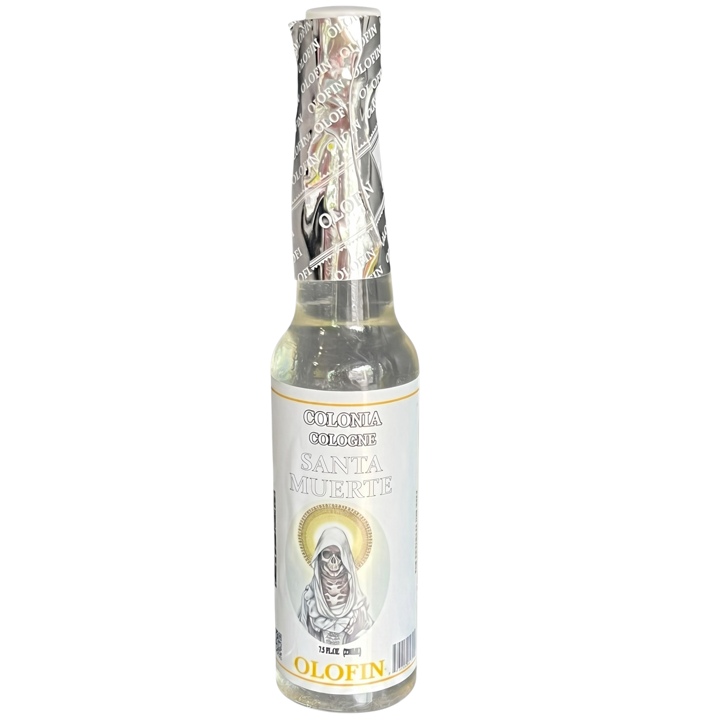 OLOFIN Santa Muerte White Spiritual Cologne 7.5 fl oz (221mL) Cleaning Water