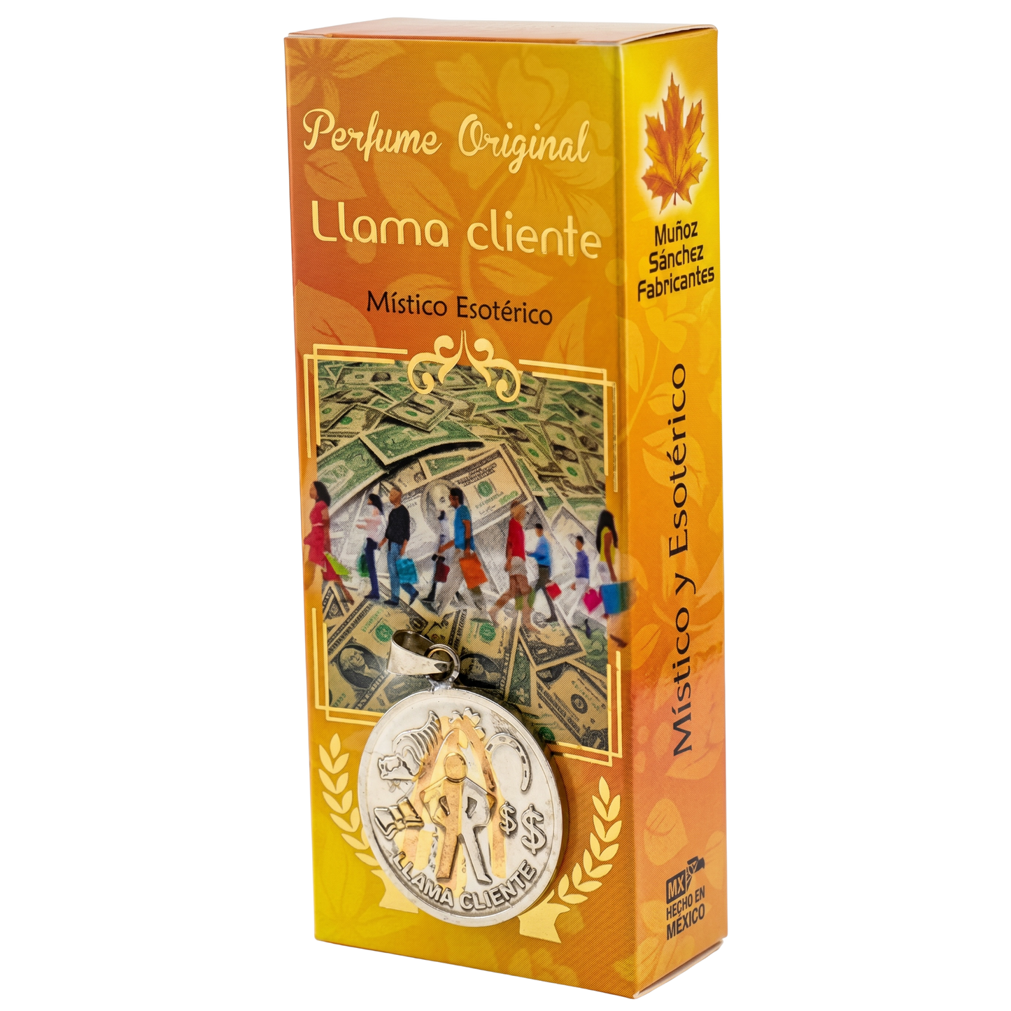 Llama Cliente Esoteric Perfume with Collectible Protective Amulet Medallion