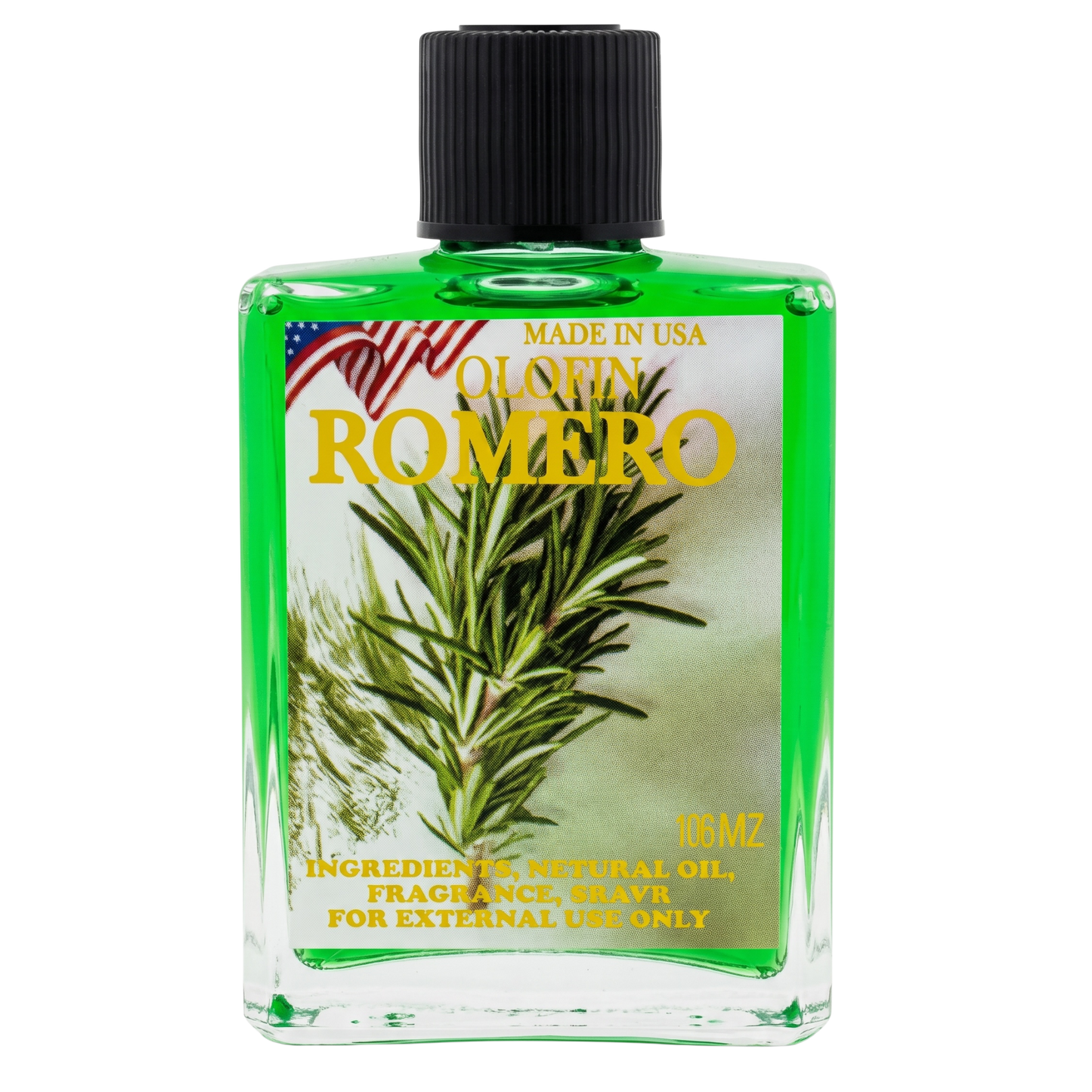 Romero Aceite Esoteric Fragrance Oil 1/2oz-1oz Square Bottle
