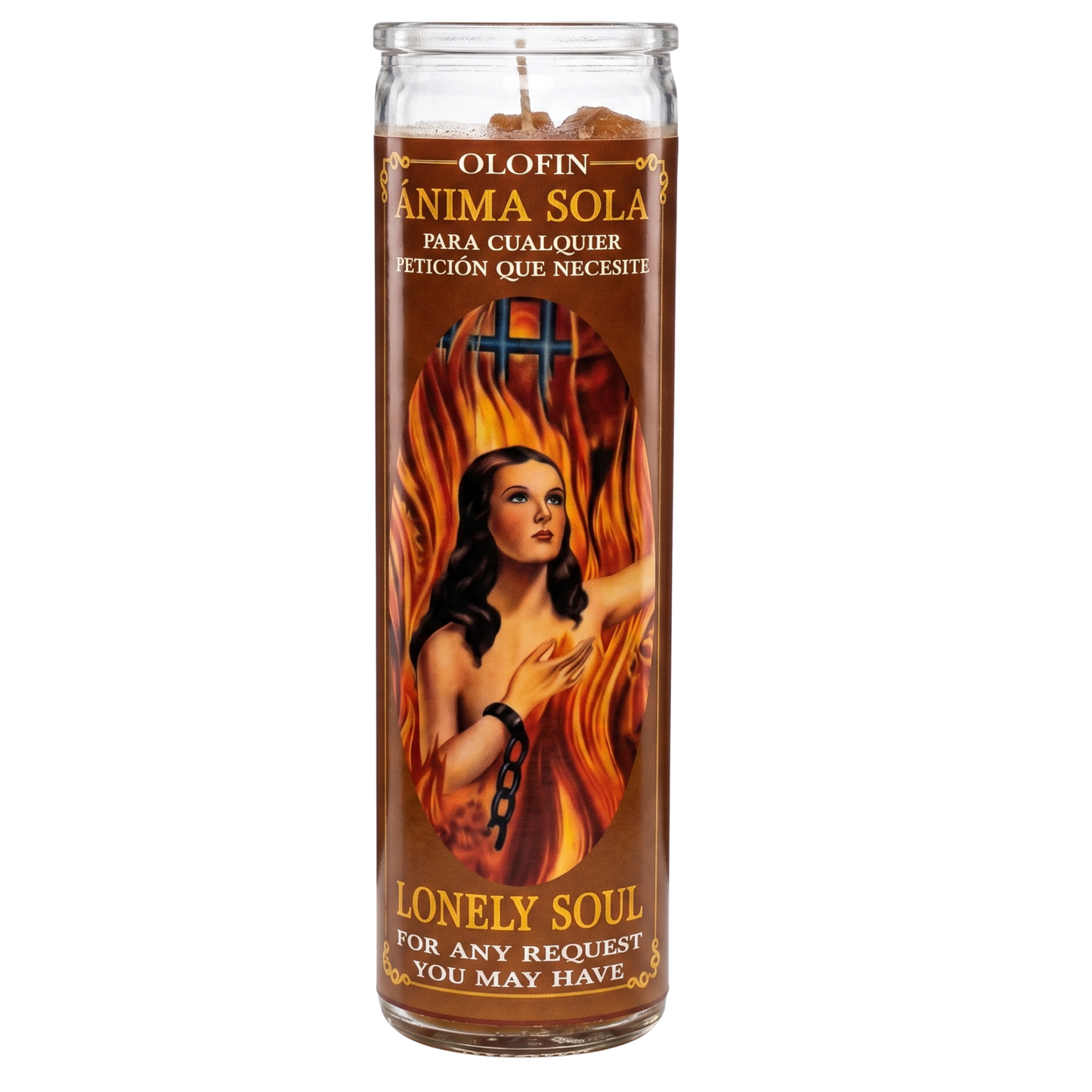 Anima Solo (Lonely Soul) Prepared Ritual Candle Perfumed Vela Preparada