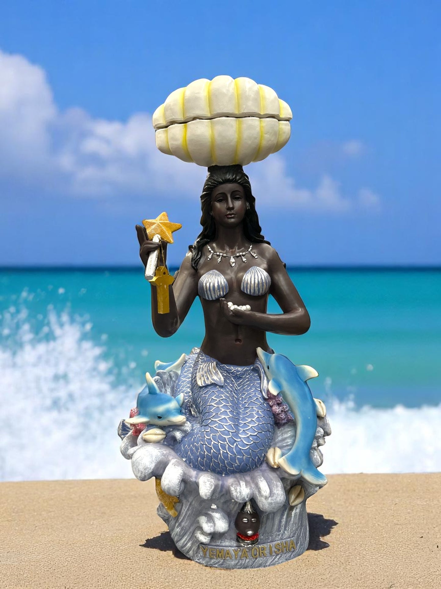 Statue Of Orisha Yemaya / Estatua De Orisha Yemaya