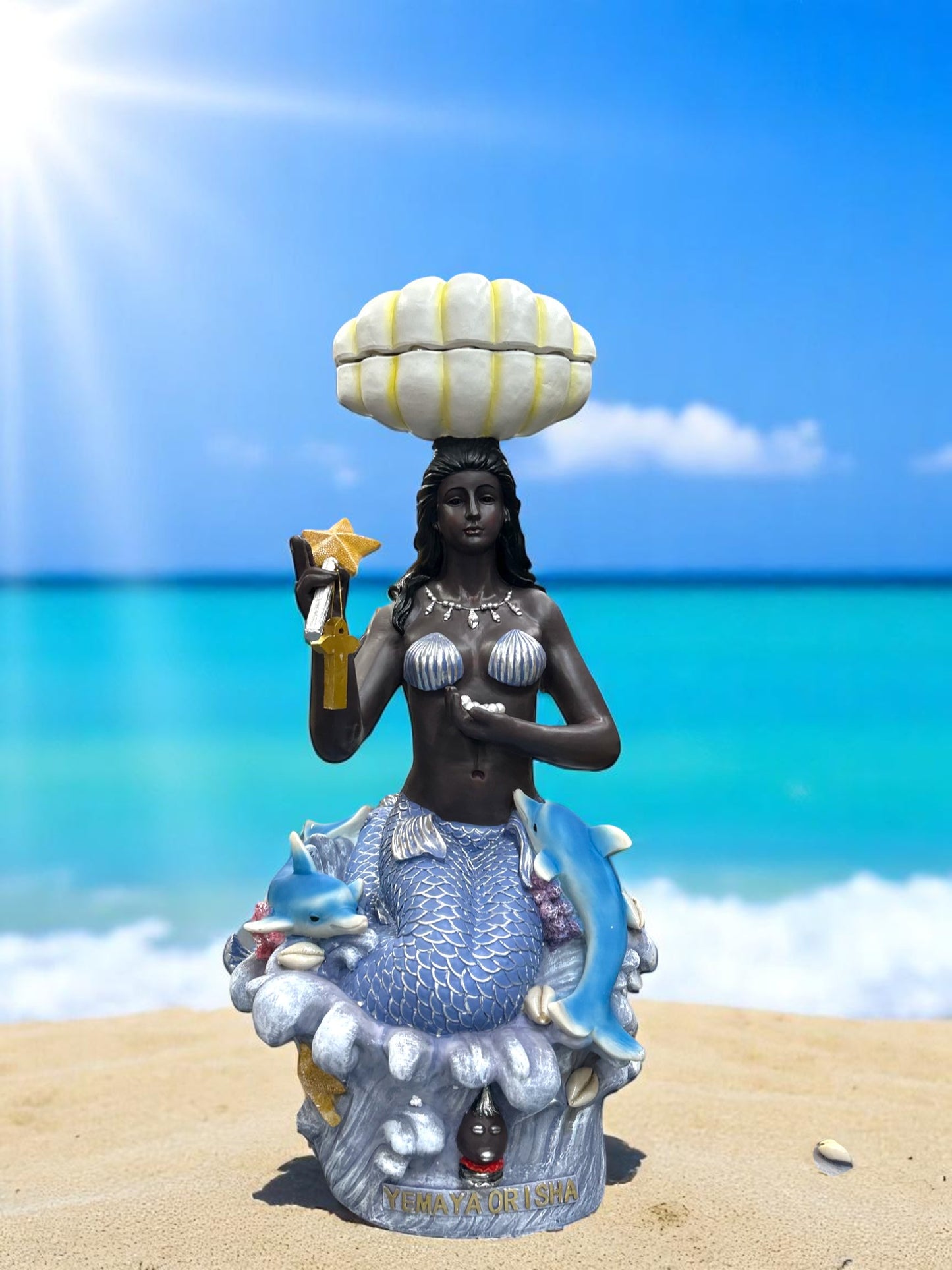 Statue Of Orisha Yemaya / Estatua De Orisha Yemaya