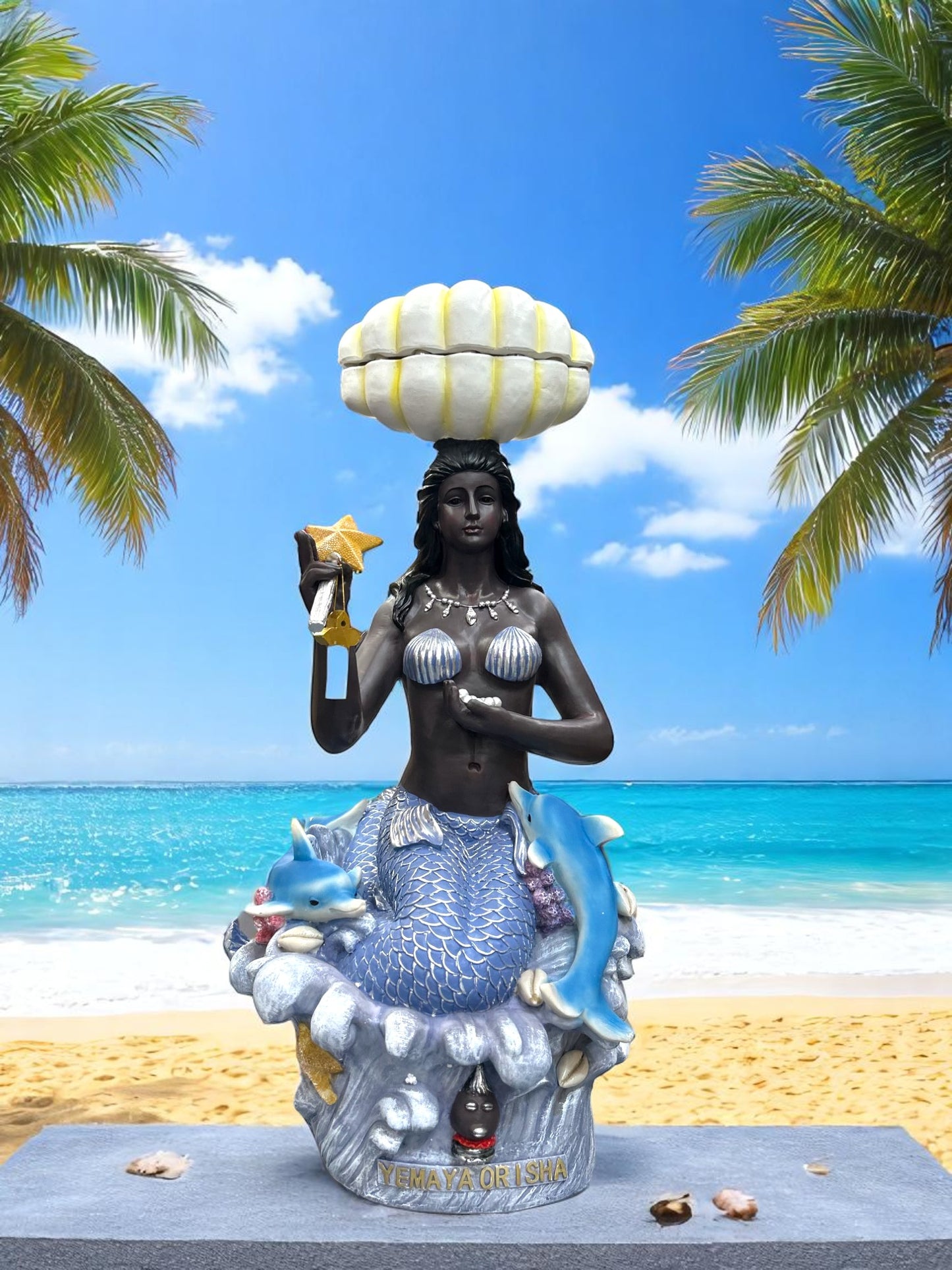 Statue Of Orisha Yemaya / Estatua De Orisha Yemaya