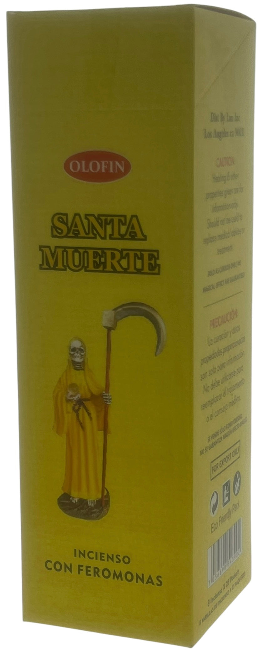 Santa Muerte (Yellow) Square Incense 25/8ct