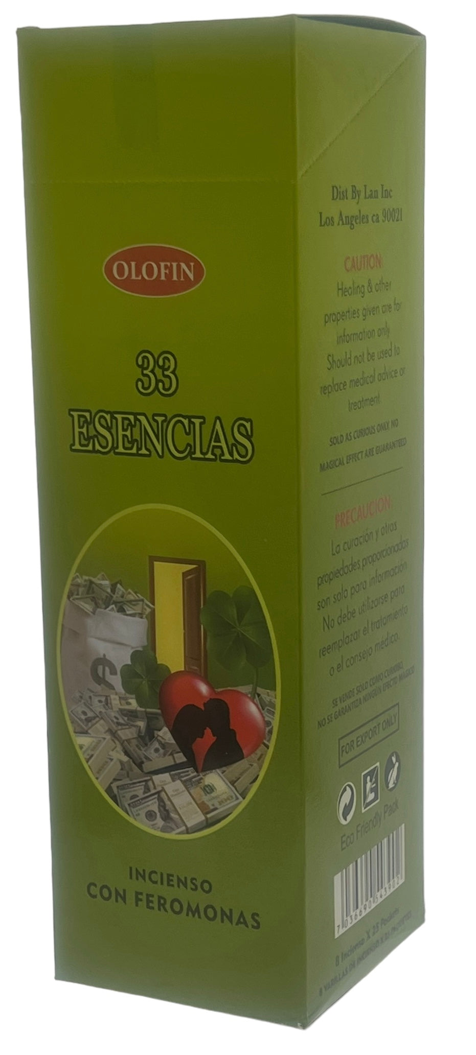33 Esencias Square Incense 25/8ct