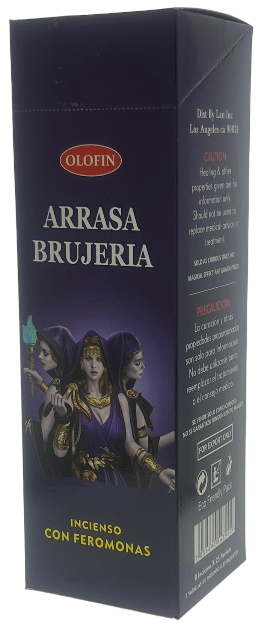 Arrasa Brujeria Square Incense 25/8ct