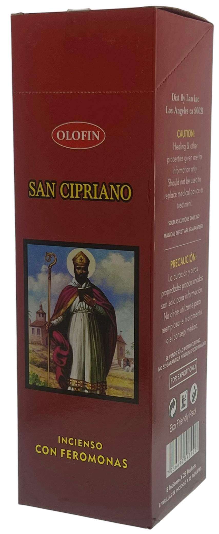 San Cipriano Square Incense 25/8ct