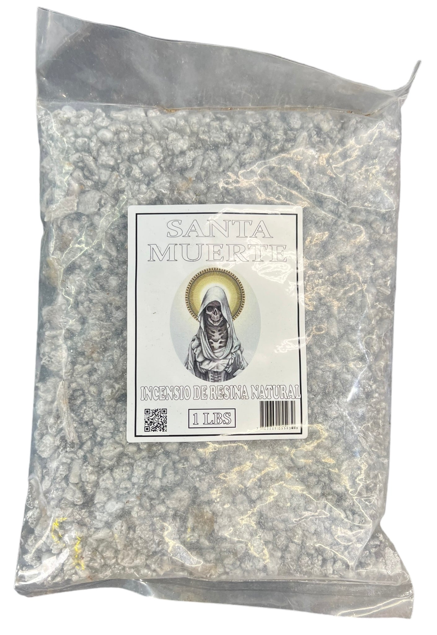 Santa Muerte ( White) Incensio De Resina 1lbs