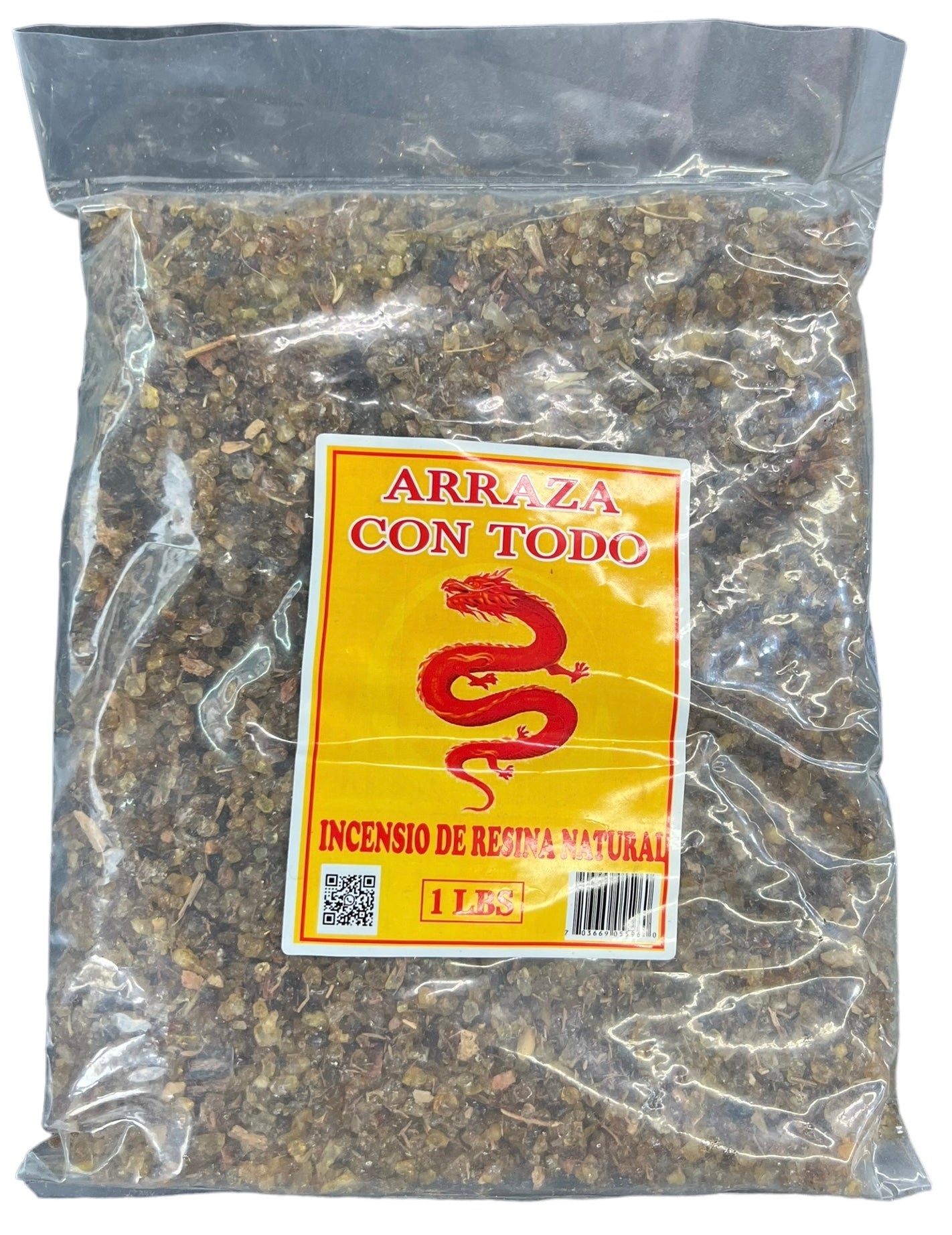 Arraza Con Todo Incensio De Resina 1lbs