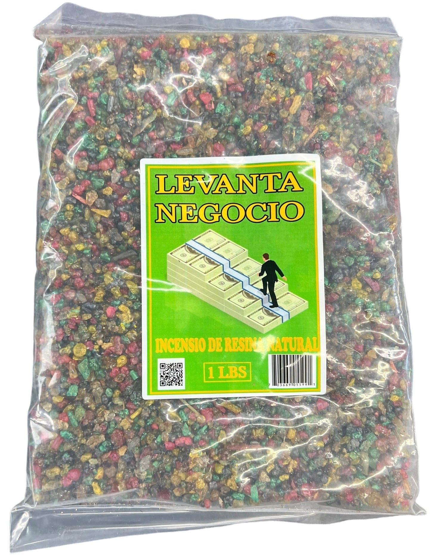 Levanta Negocio Incensio De Resina 1lbs