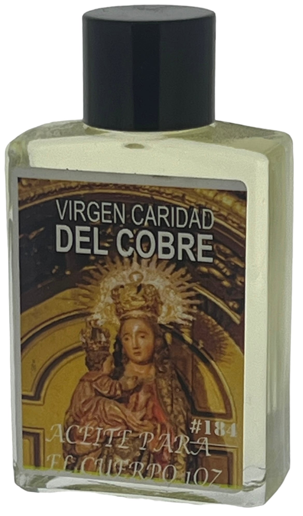 Virgen Caridad Del Cobre Aceite Pack of 2