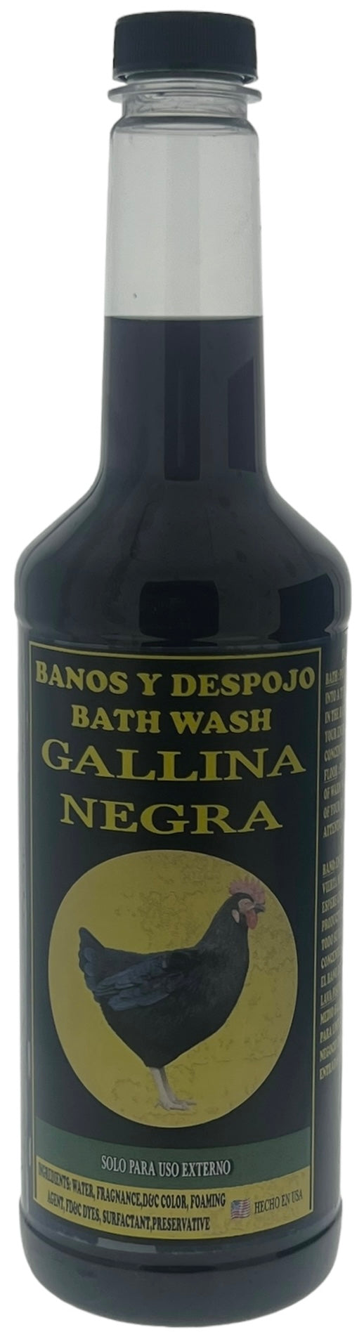 Gallina Negra Banos Y Despojo Bottles