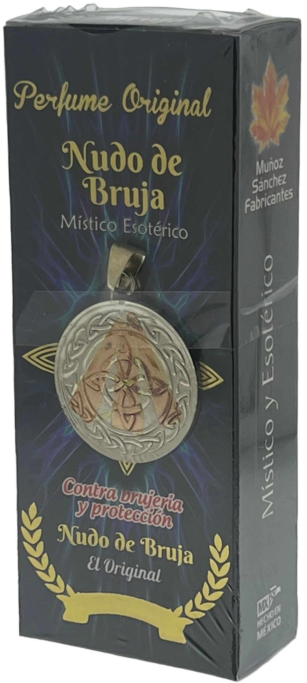 Nudo De Bruja Perfume Con Medall Pack of 2