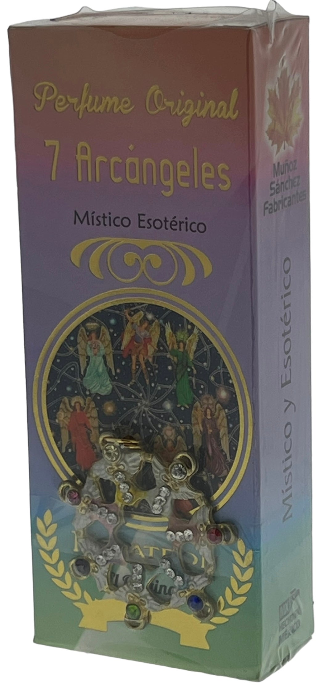 7 Arcangeles Perfume Con Medall Pack of 2