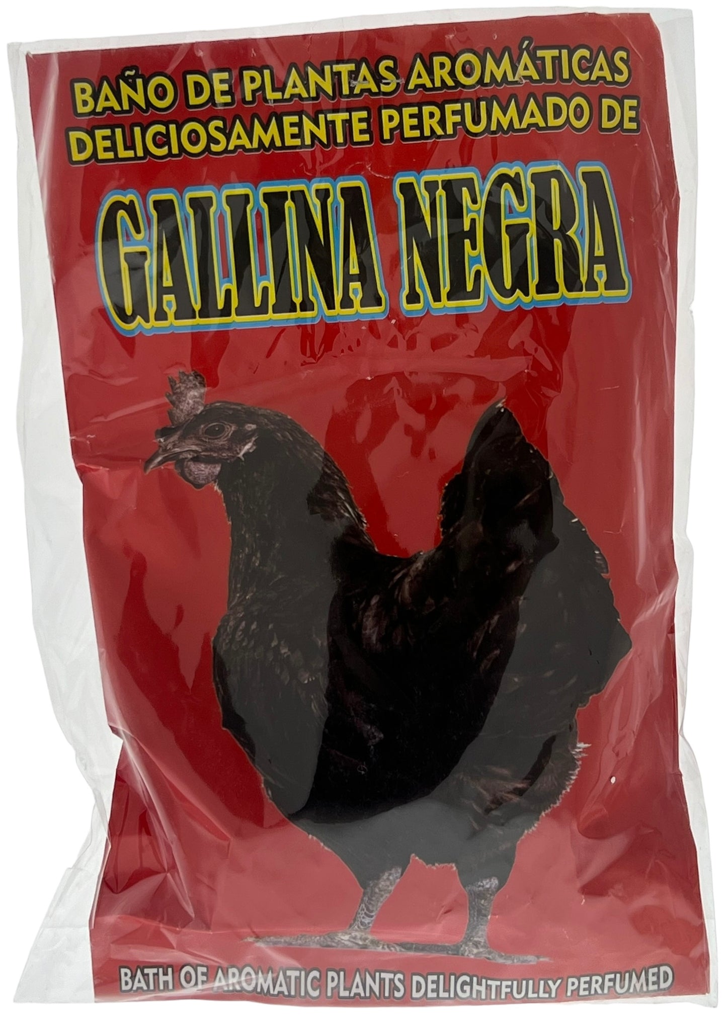 Gallina Negra Banos De Hierba En Sobre