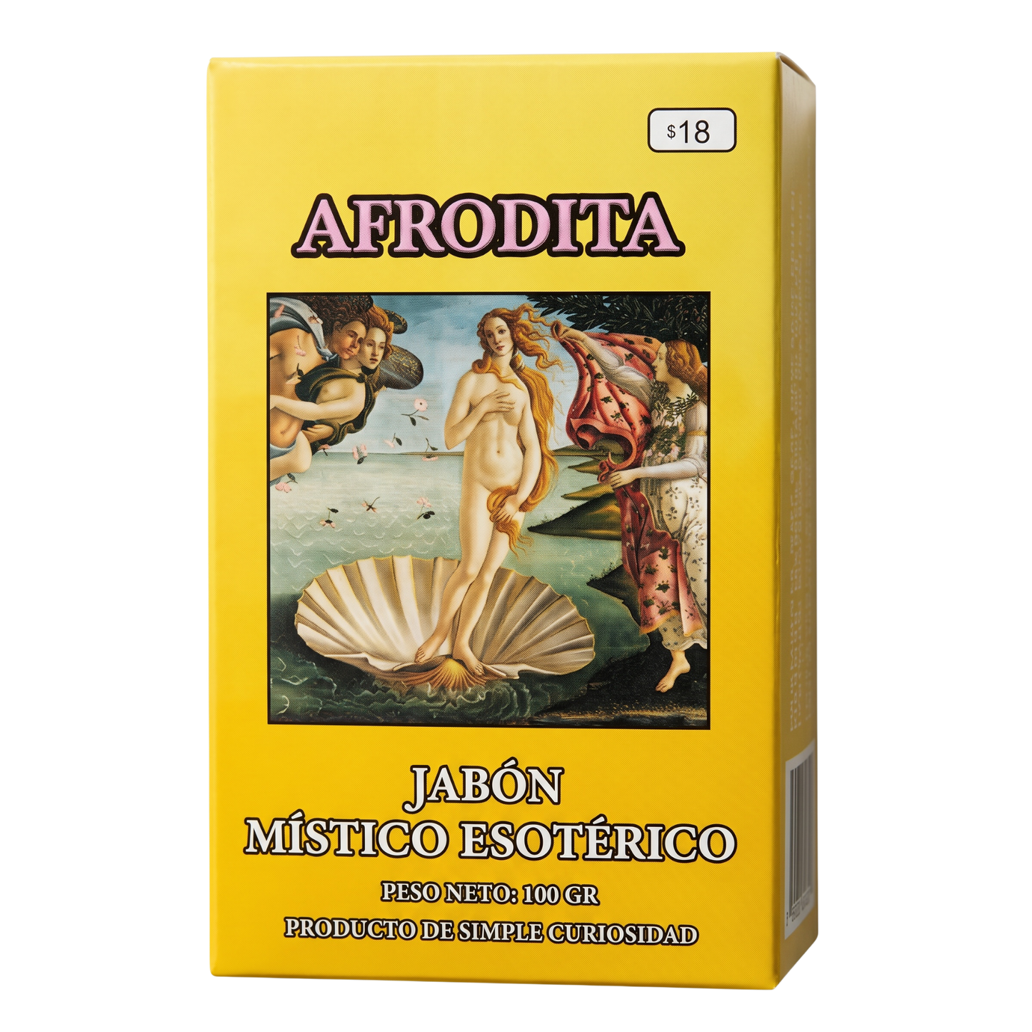 Afrodita Esoteric Soap – Perfumed Mystical Soap Bar, 100 g (Jabón Esotérico Perfumado con Fermonas