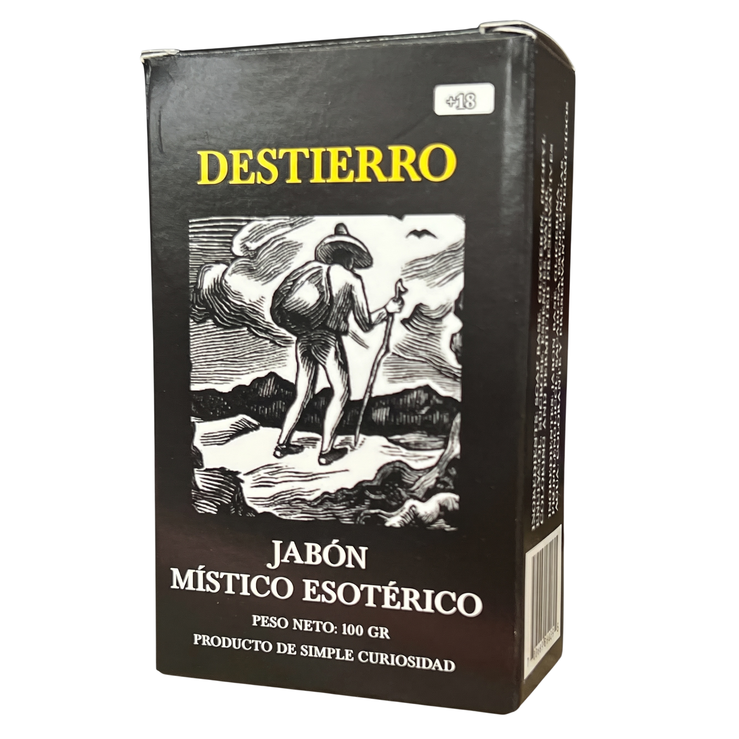 Destierro Soap – Perfumed Mystical Soap Bar, 100 g (Jabón Esotérico Perfumado con Fermonas