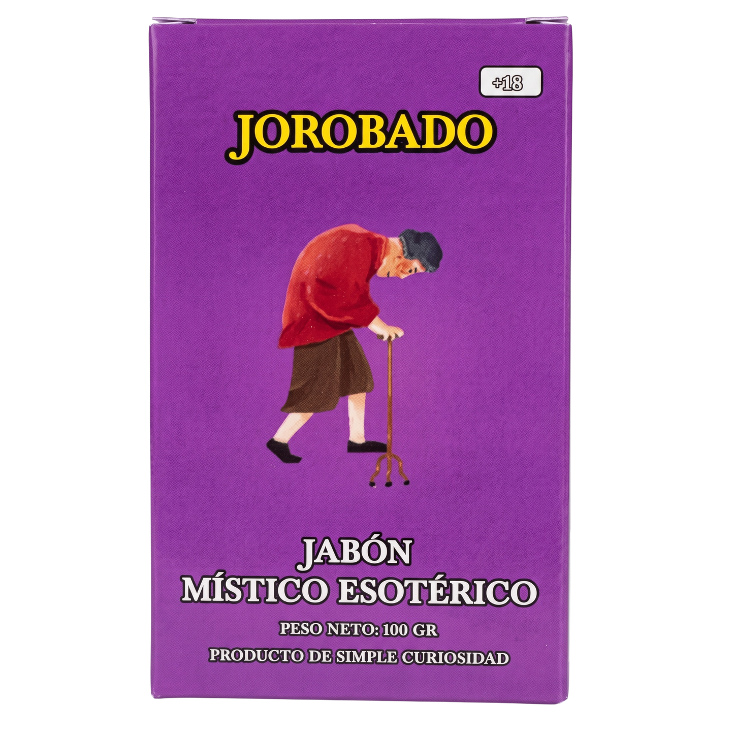Jorobado Soap – Perfumed Mystical Soap Bar, 100 g (Jabón Esotérico Perfumado con Fermonas