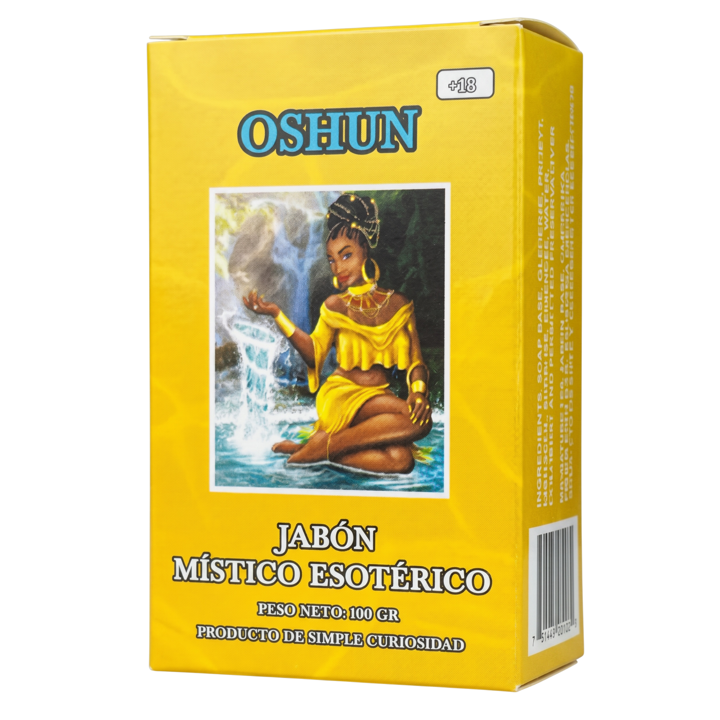 Oshun Esoteric Soap – Perfumed Mystical Soap Bar, 100 g (Jabón Esotérico Perfumado con Fermonas