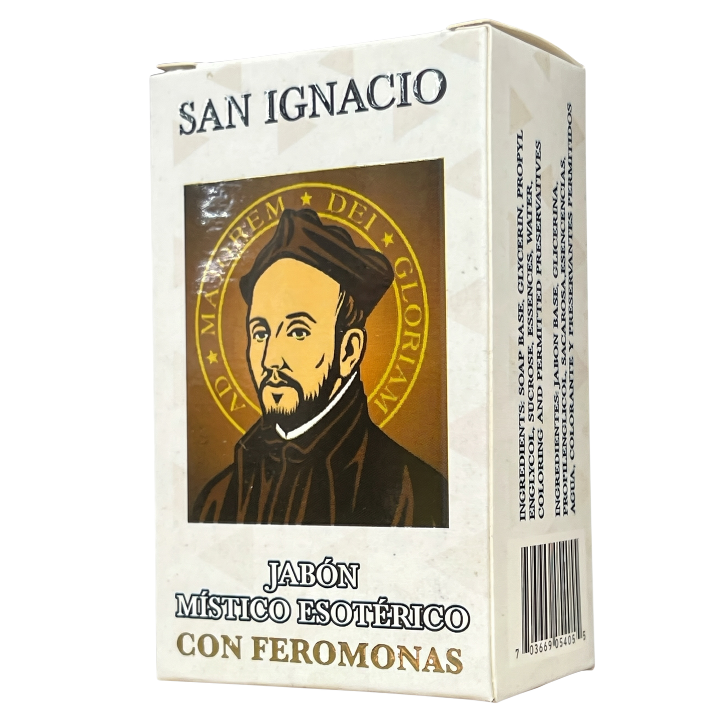 San Ignacio Esoteric Soap – Perfumed Mystical Soap Bar, 100 g (Jabón Esotérico Perfumado con Fermonas