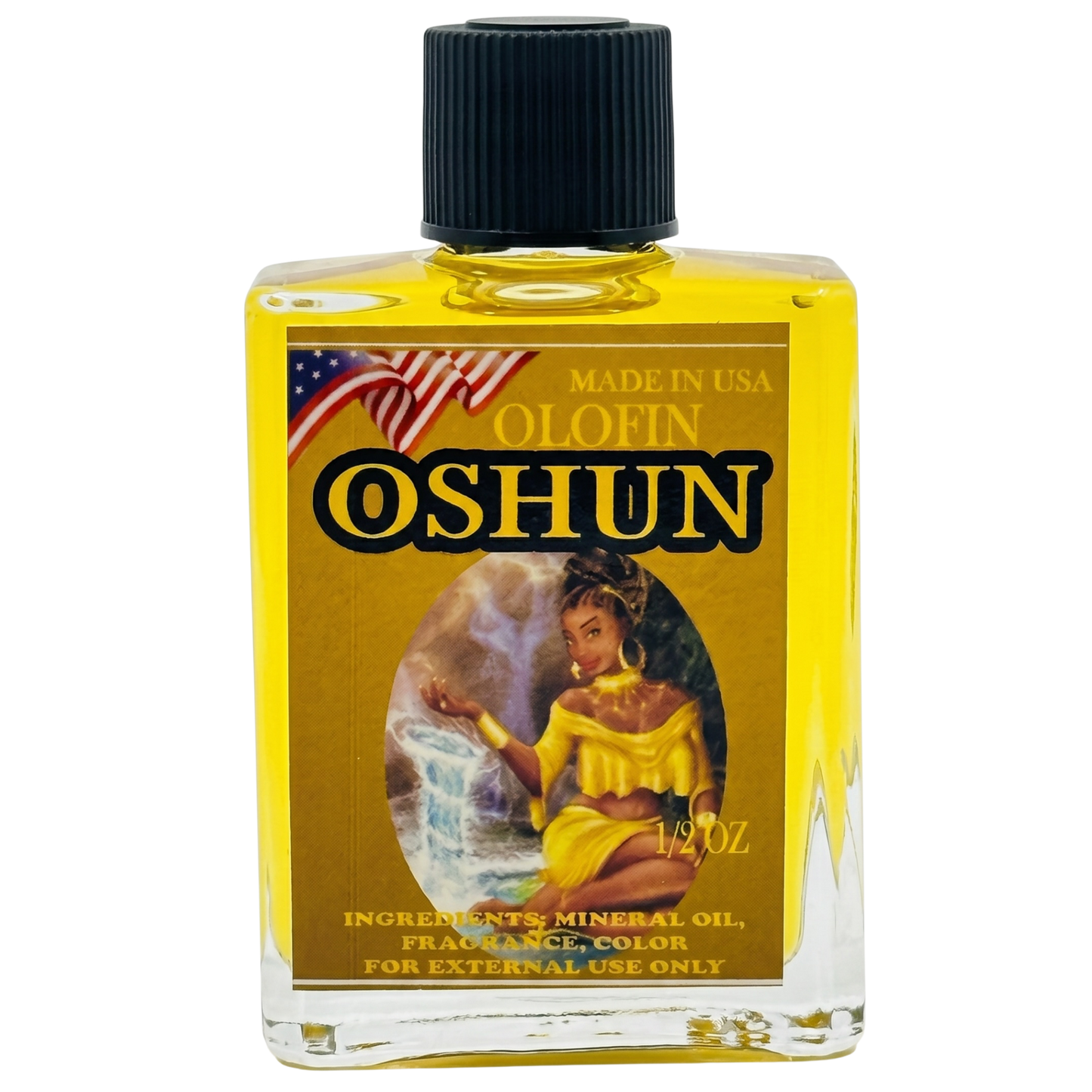 Oshun Aceite Esoteric Fragrance Oil 1/2oz-1oz Square Bottle