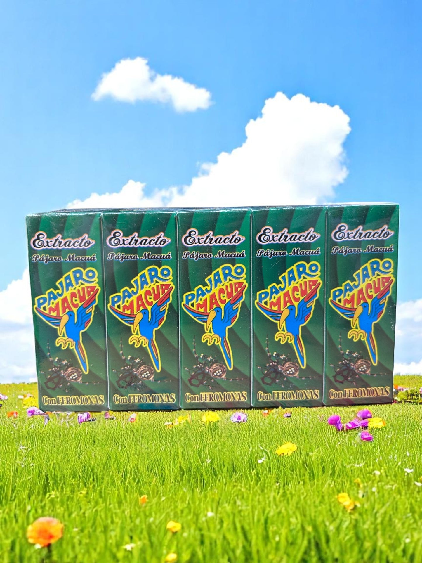 Macua Bird Extract / Extraco Pajaro Macua Pack of 10