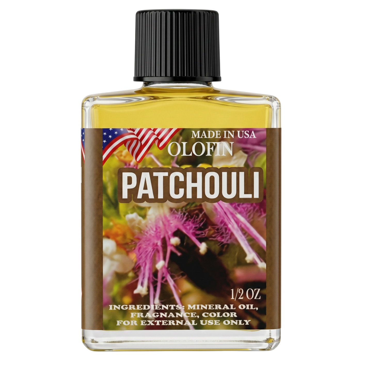 Patchouli Aceite Esoteric Fragrance Oil 1/2oz-1oz Square Bottle
