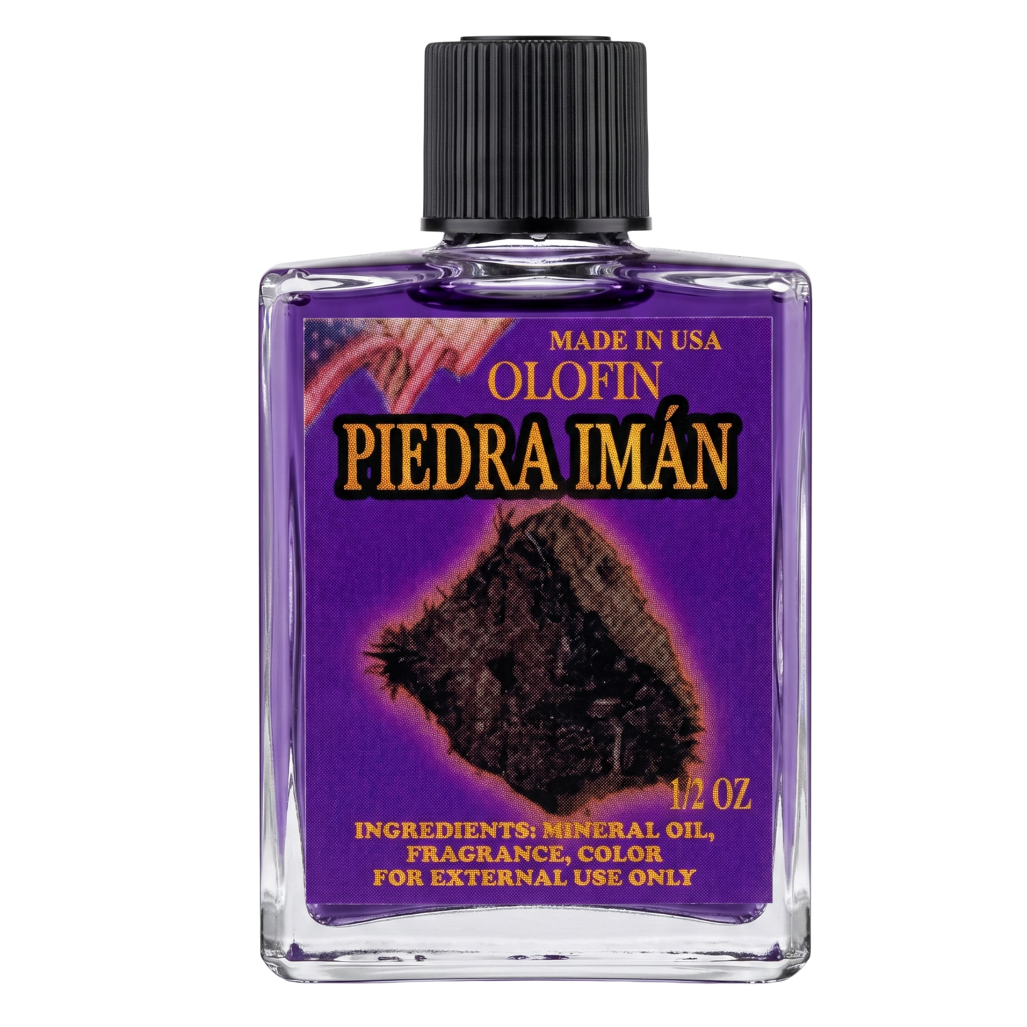Piedra Imán Aceite Esoteric Fragrance Oil 1/2oz-1oz Square Bottle
