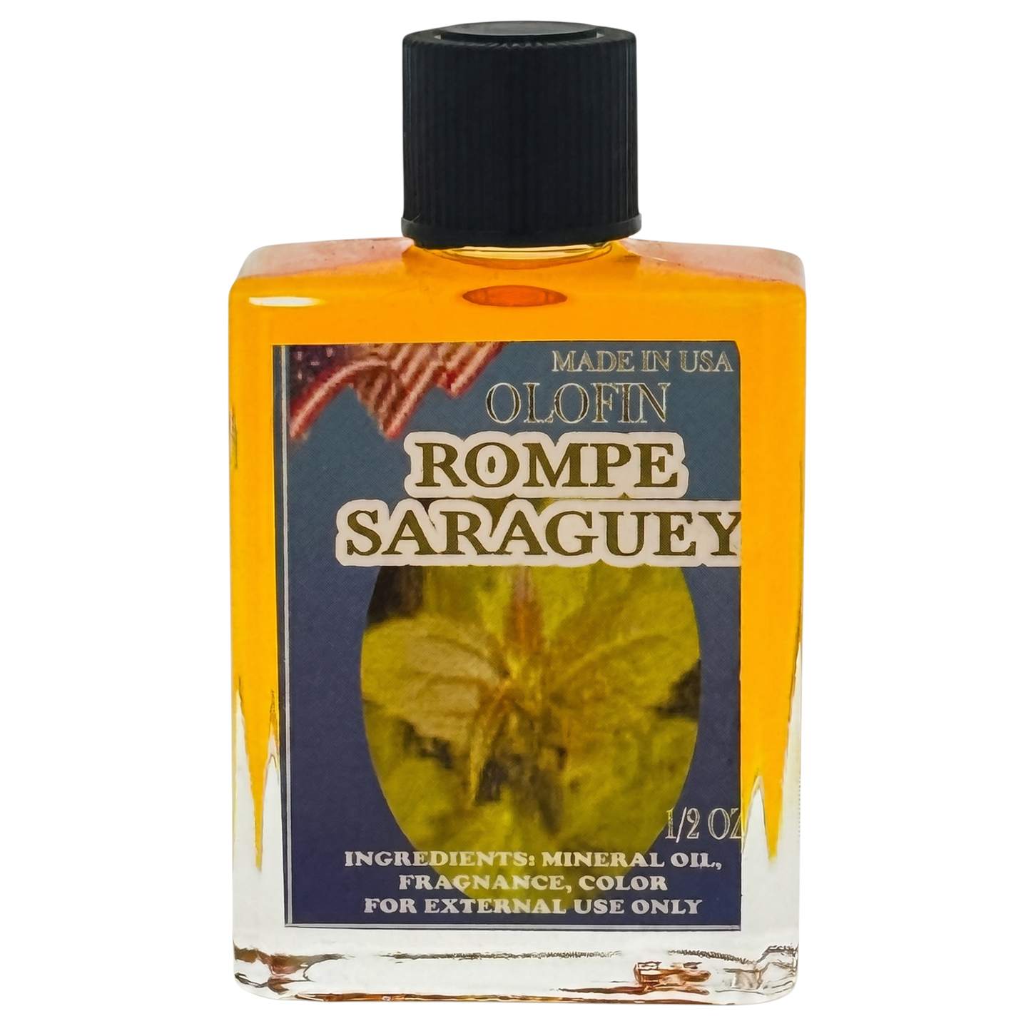 Rompe Saraguey Aceite Esoteric Fragrance Oil 1/2oz-1oz Square Bottle