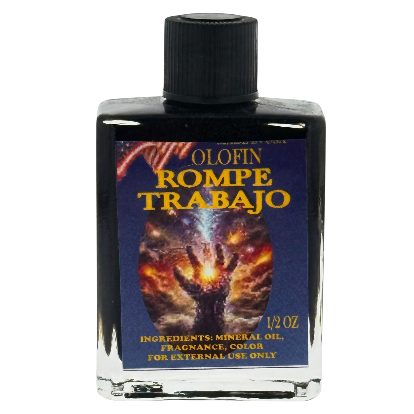 Rompe Trabajo Aceite Esoteric Fragrance Oil 1/2oz-1oz Square Bottle
