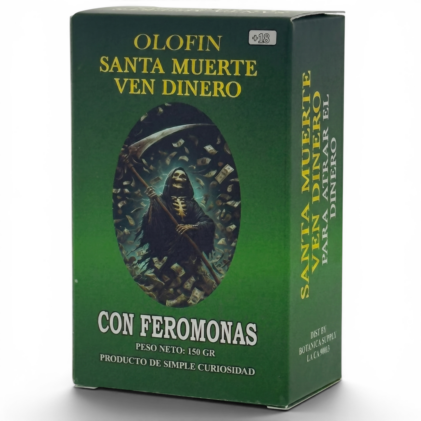 Santa muerte Ven Dinero Perfumed Artisanal Soap 150G With Phermones Esoteric