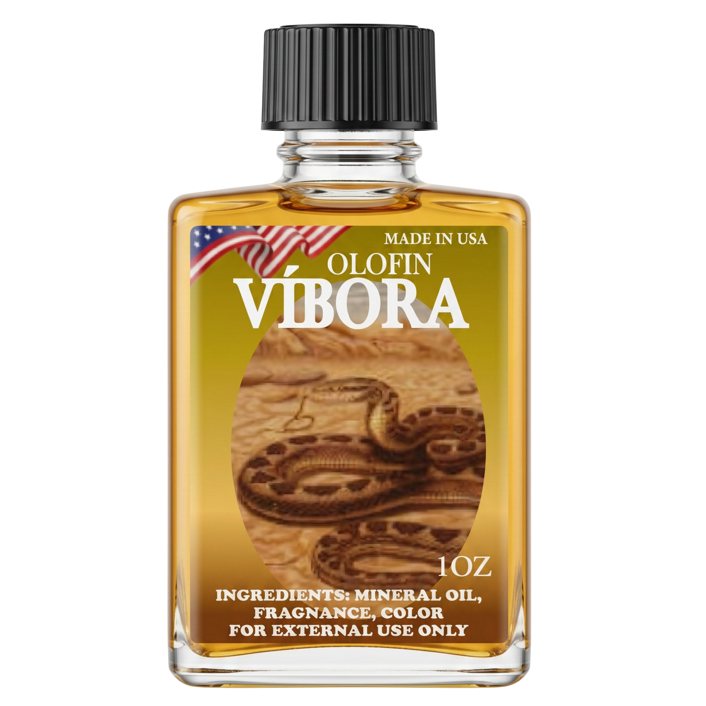 Vibora Aceite Esoteric Fragrance Oil 1/2oz-1oz Square Bottle