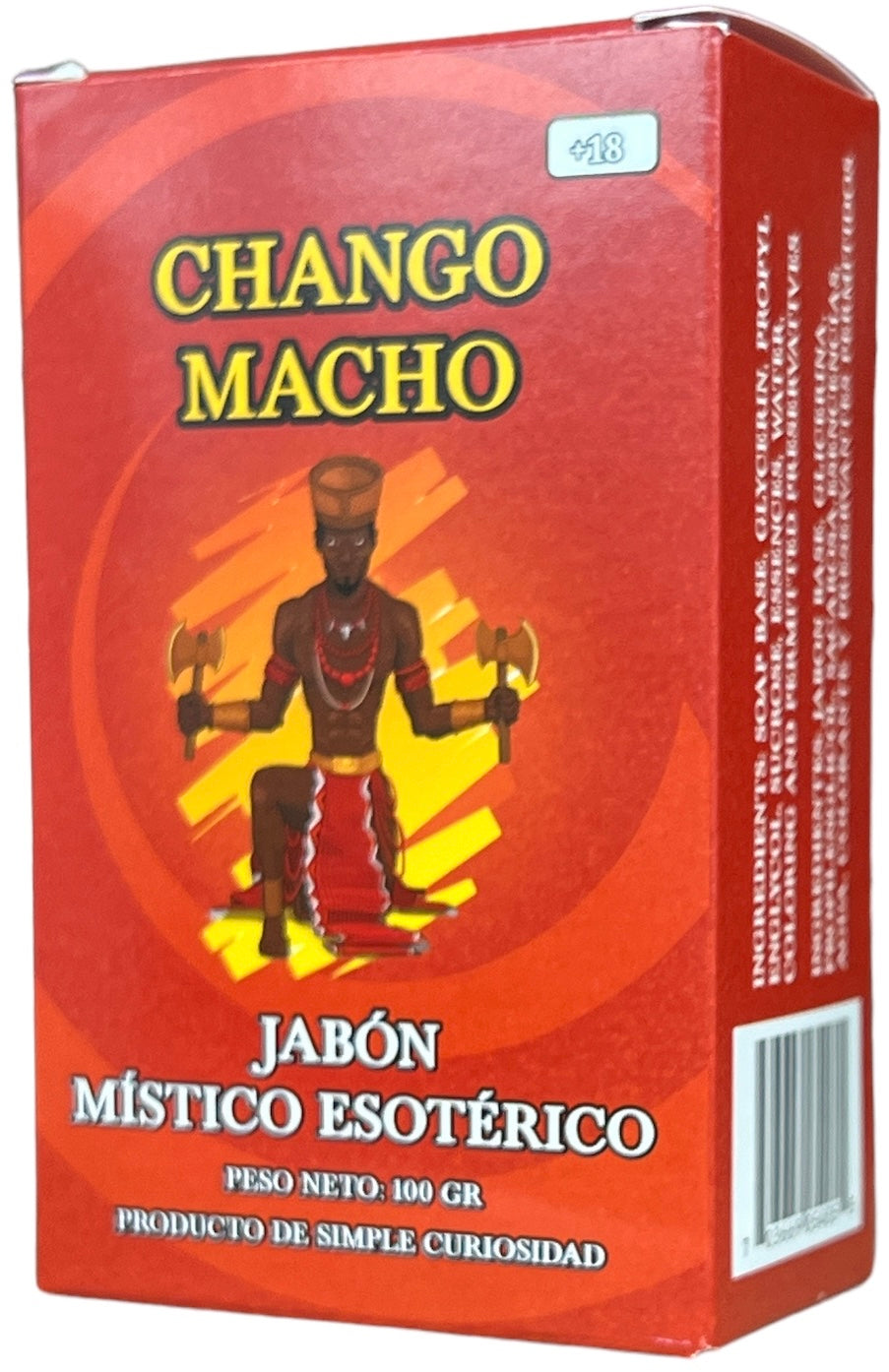 Chango Macho Jabon 100G Pack of 6