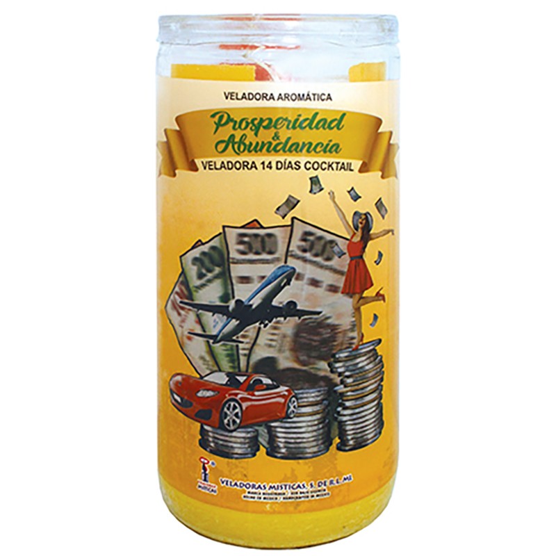 Prosperidad - Azul - 14days Candles - 6CT