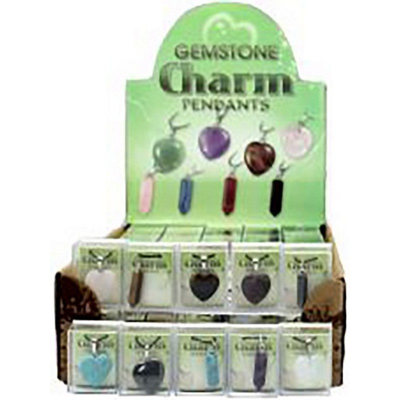Gemstone Charm Pendant - 90CT