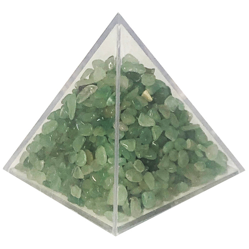 Aventurine Gemchip In Pyramid - 6x6x6 CM Long