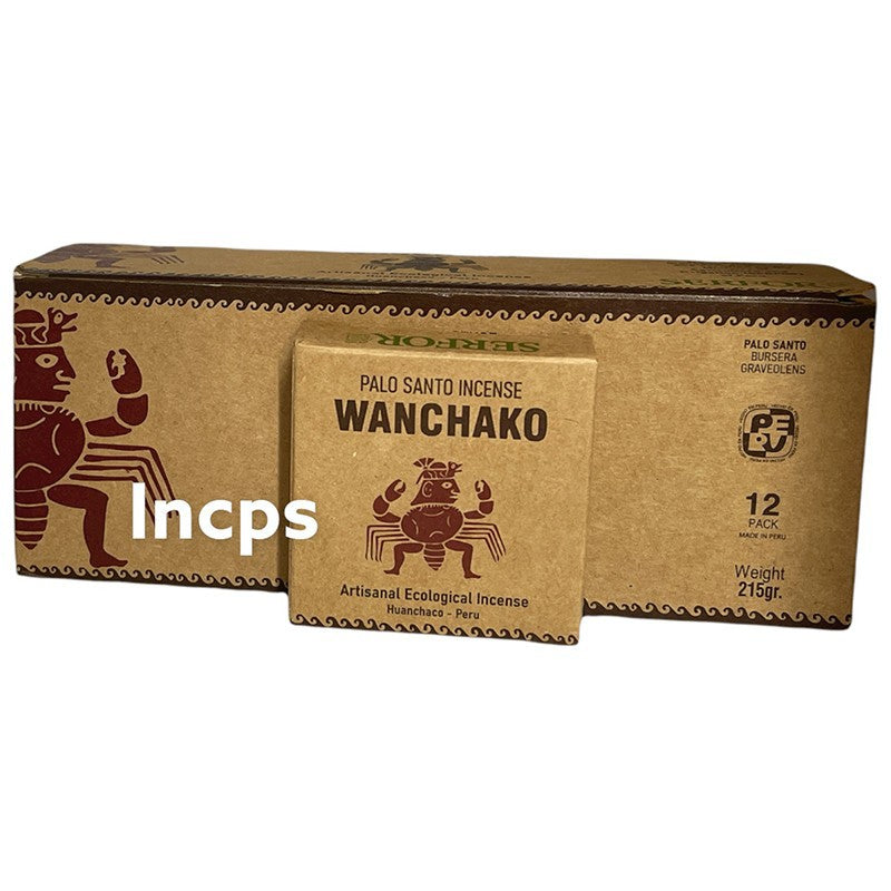 Palo Santo Wanchako Incense - 12/4CT